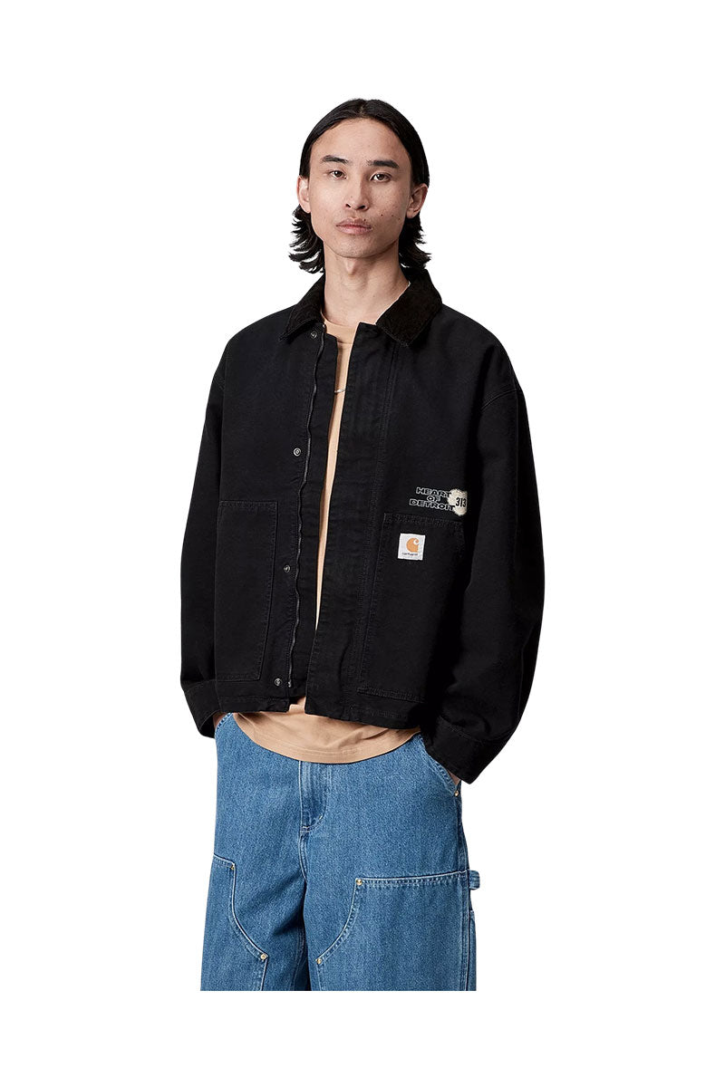 CARHARTT WIP ARCAN GRAPHIC JACKET Black