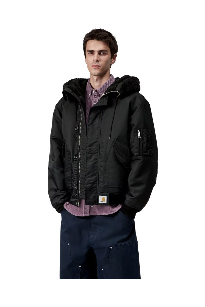 CARHARTT WIP HD OLTERA BOMBER Black / Black