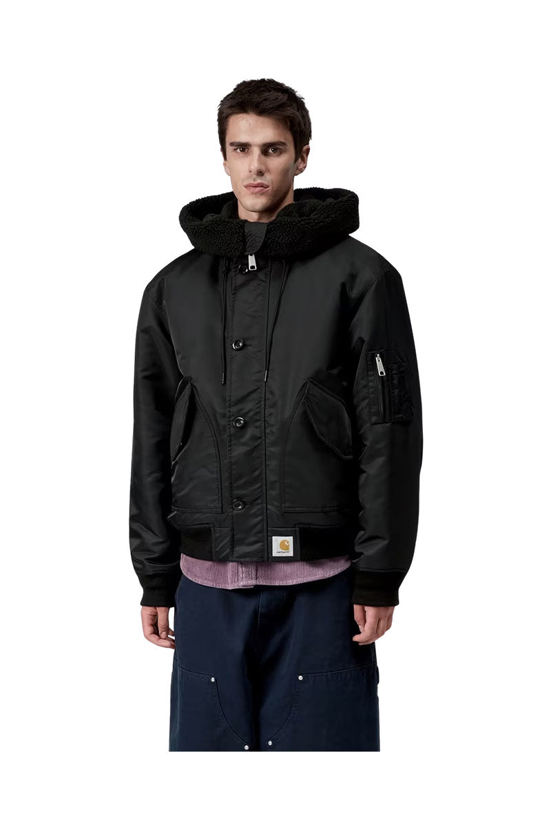 CARHARTT WIP HD OLTERA BOMBER Black / Black