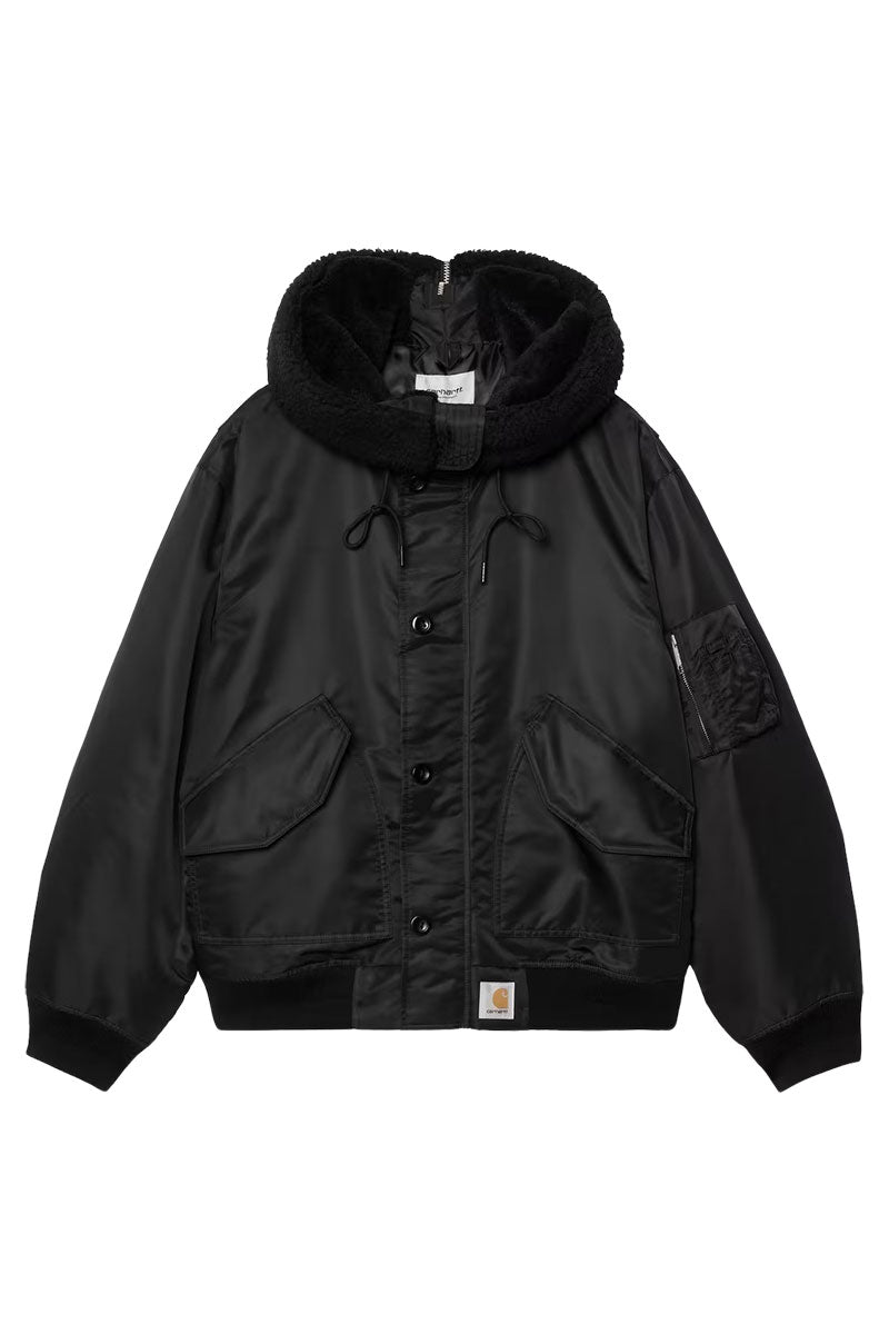 CARHARTT WIP HD OLTERA BOMBER Black / Black