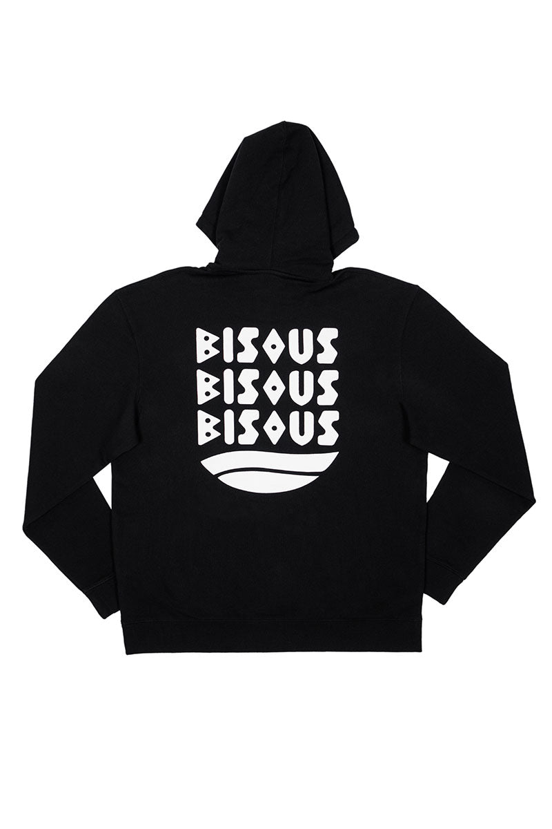 BISOUS SKATEBOARDS HOODIE CAP D'AGDE Black