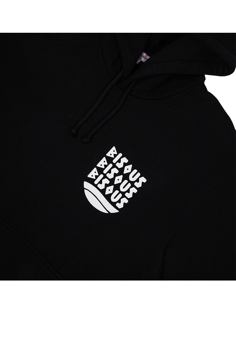 BISOUS SKATEBOARDS HOODIE CAP D'AGDE Black