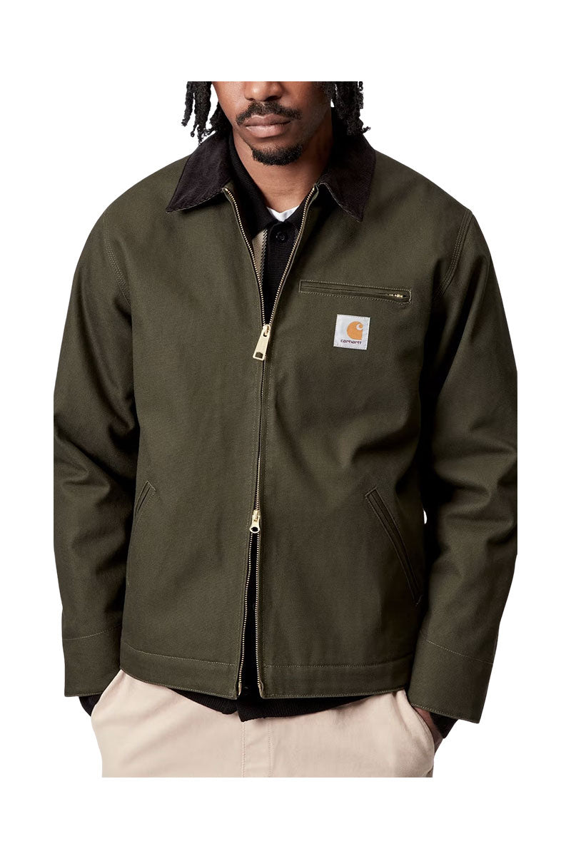 CARHARTT WIP DETROIT JACKET Olive / Black Rigid