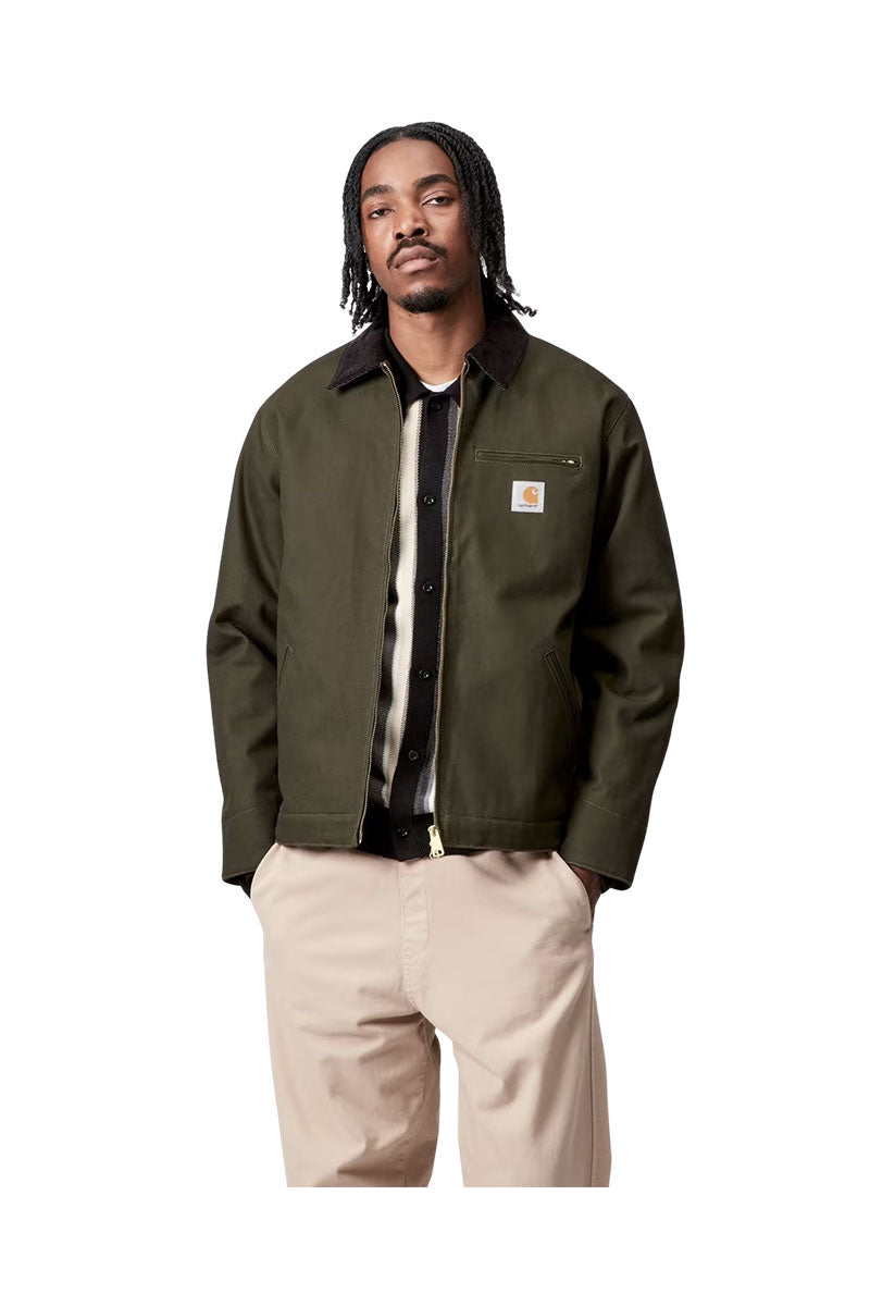 CARHARTT WIP DETROIT JACKET Olive / Black Rigid