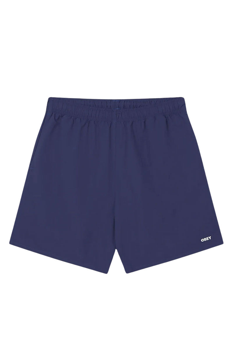 OBEY EASY BOLD NYLON SHORT Skipper Blue