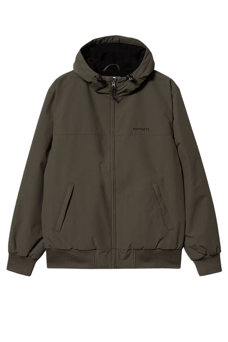 CARHARTT WIP HOODED SAIL JACKET Cypress / Black
