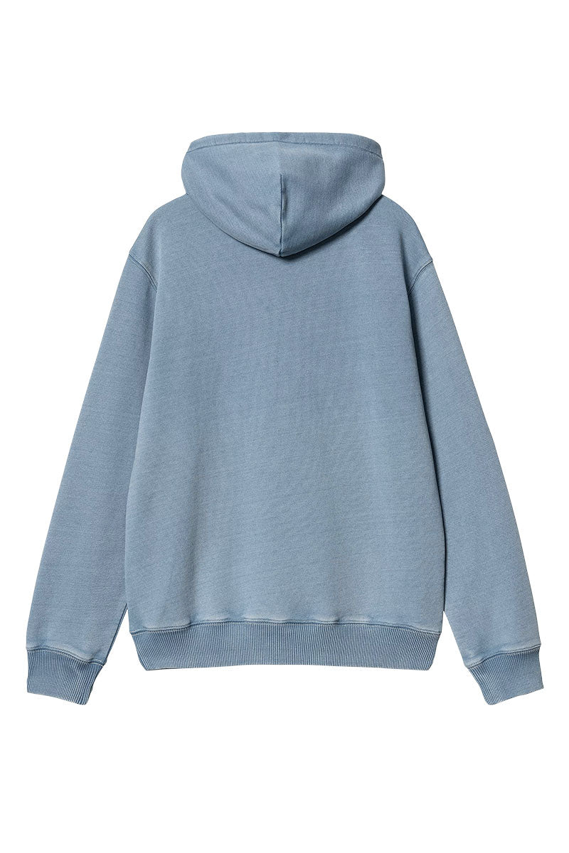 CARHARTT WIP HOODED INGO SWEAT Light Blue