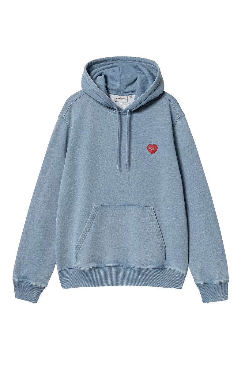 CARHARTT WIP HOODED INGO SWEAT Light Blue