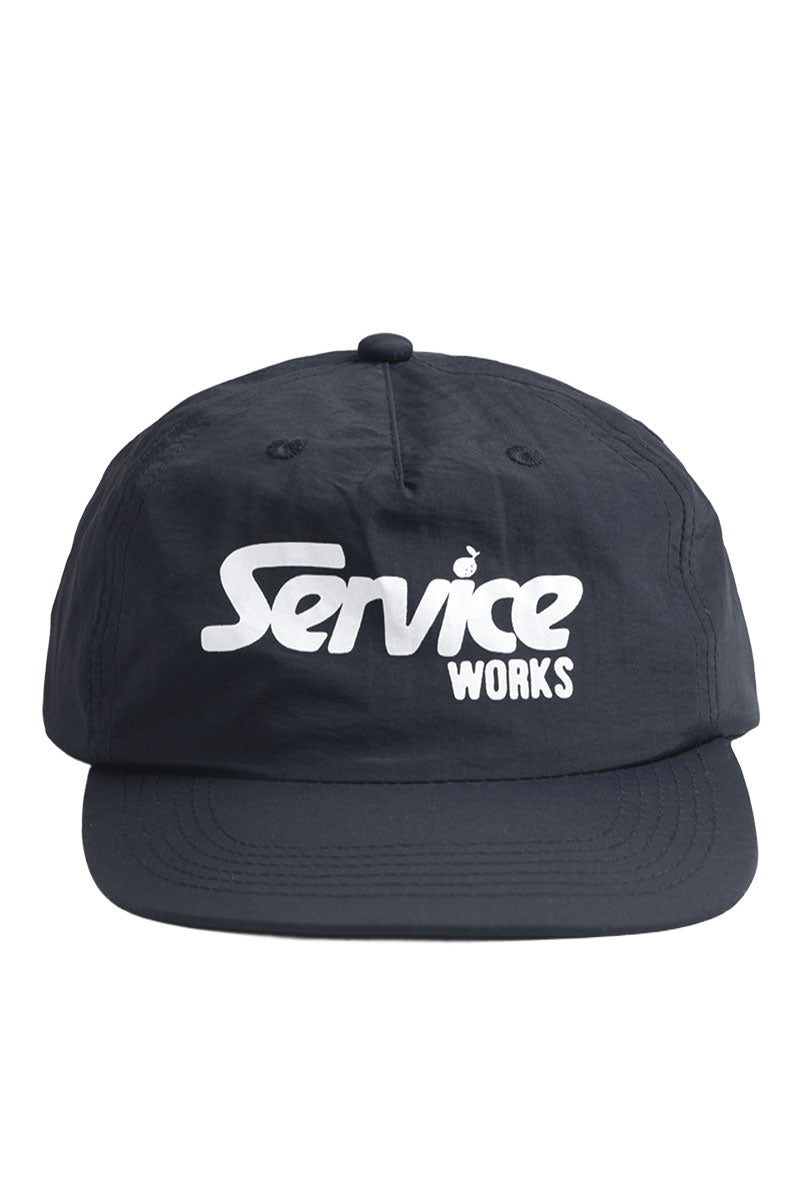 SERVICE WORKS NYLON DRIVERS CAP Black