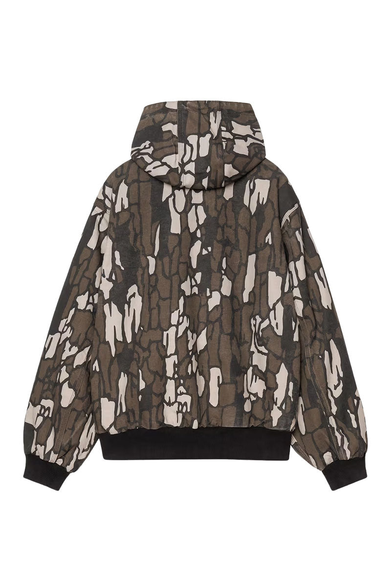 CARHARTT WIP 50 YEARS ANNIVERSARY OG ACTIVE JACKET Canvas Hamilton Brown / Camo Treb Rinsed