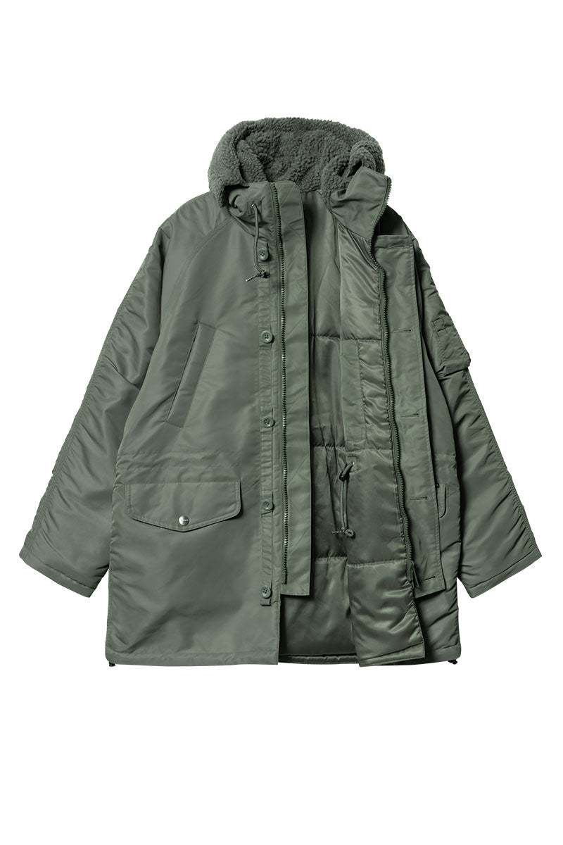 CARHARTT WIP HD OLTEN PARKA Duck Green