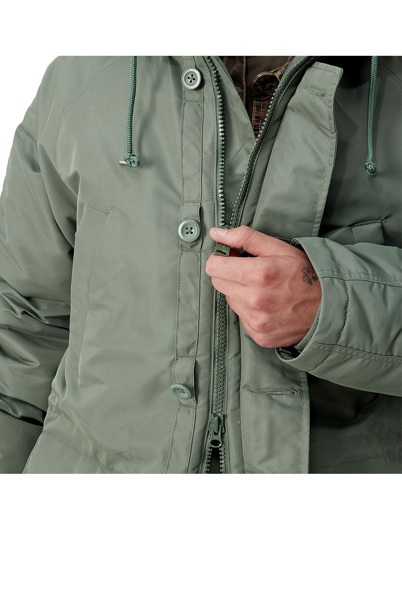 CARHARTT WIP HD OLTEN PARKA Duck Green