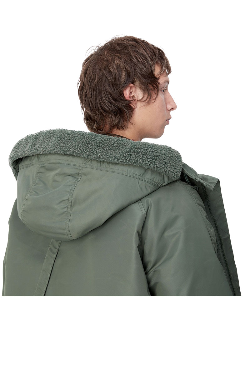 CARHARTT WIP HD OLTEN PARKA Duck Green
