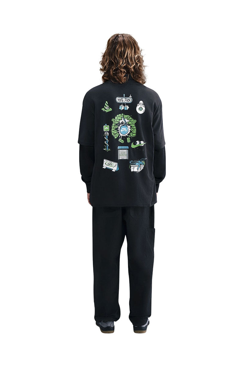 NIKE SB T-SHIRT Off Black