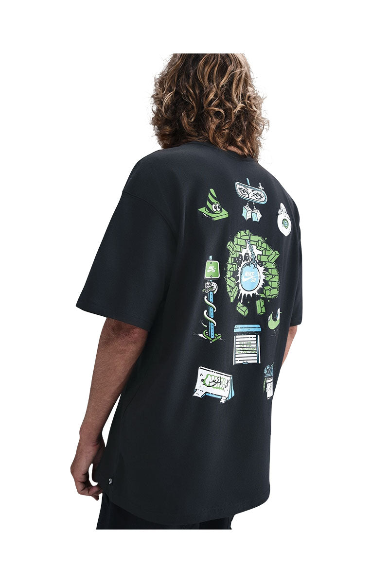 NIKE SB T-SHIRT Off Black