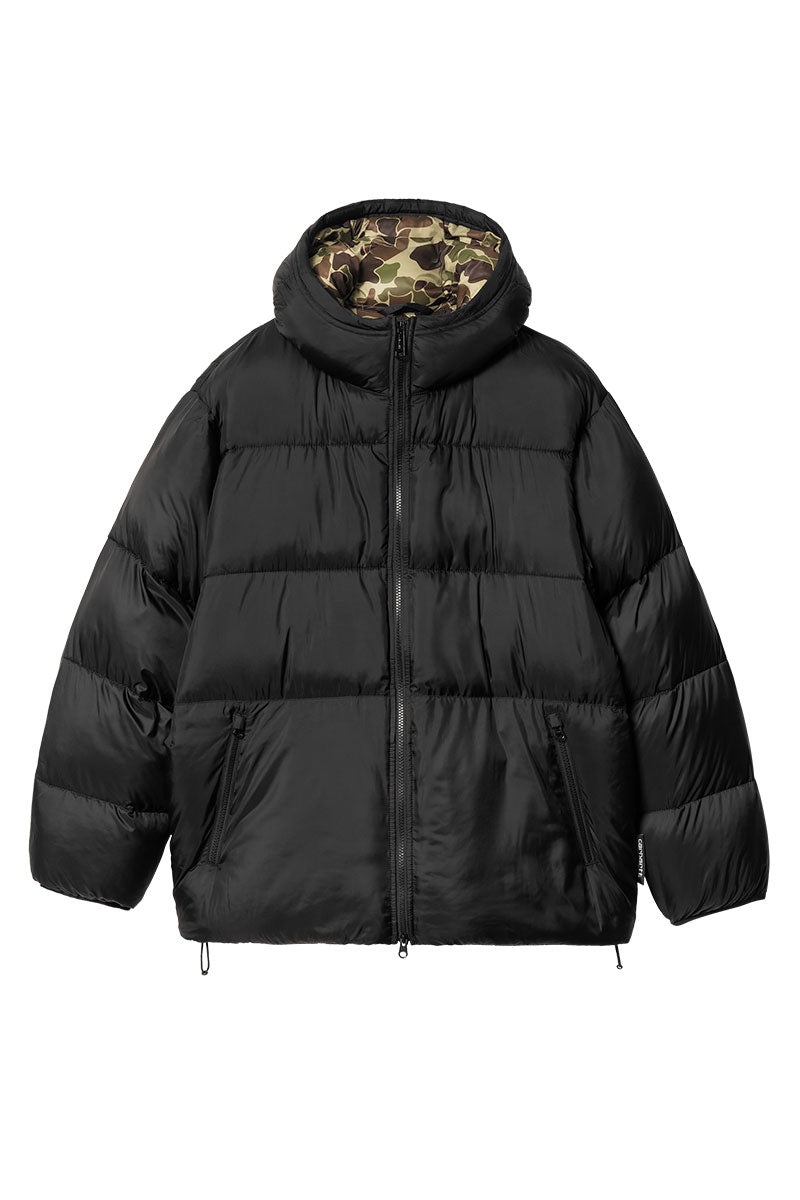 CARHARTT WIP TORONTO JACKET Black / Camo Duck, Green