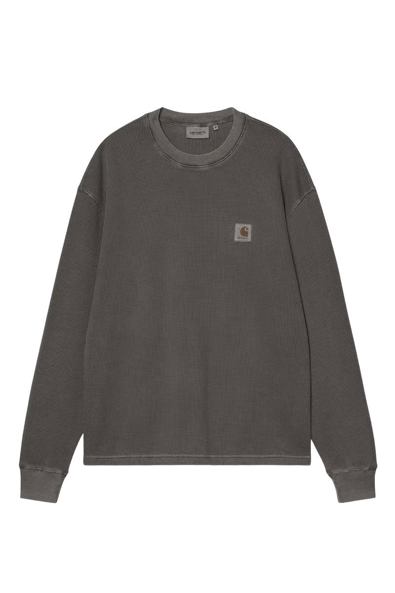 CARHARTT WIP L/S VISTA WAFFLE T-SHIRT Black