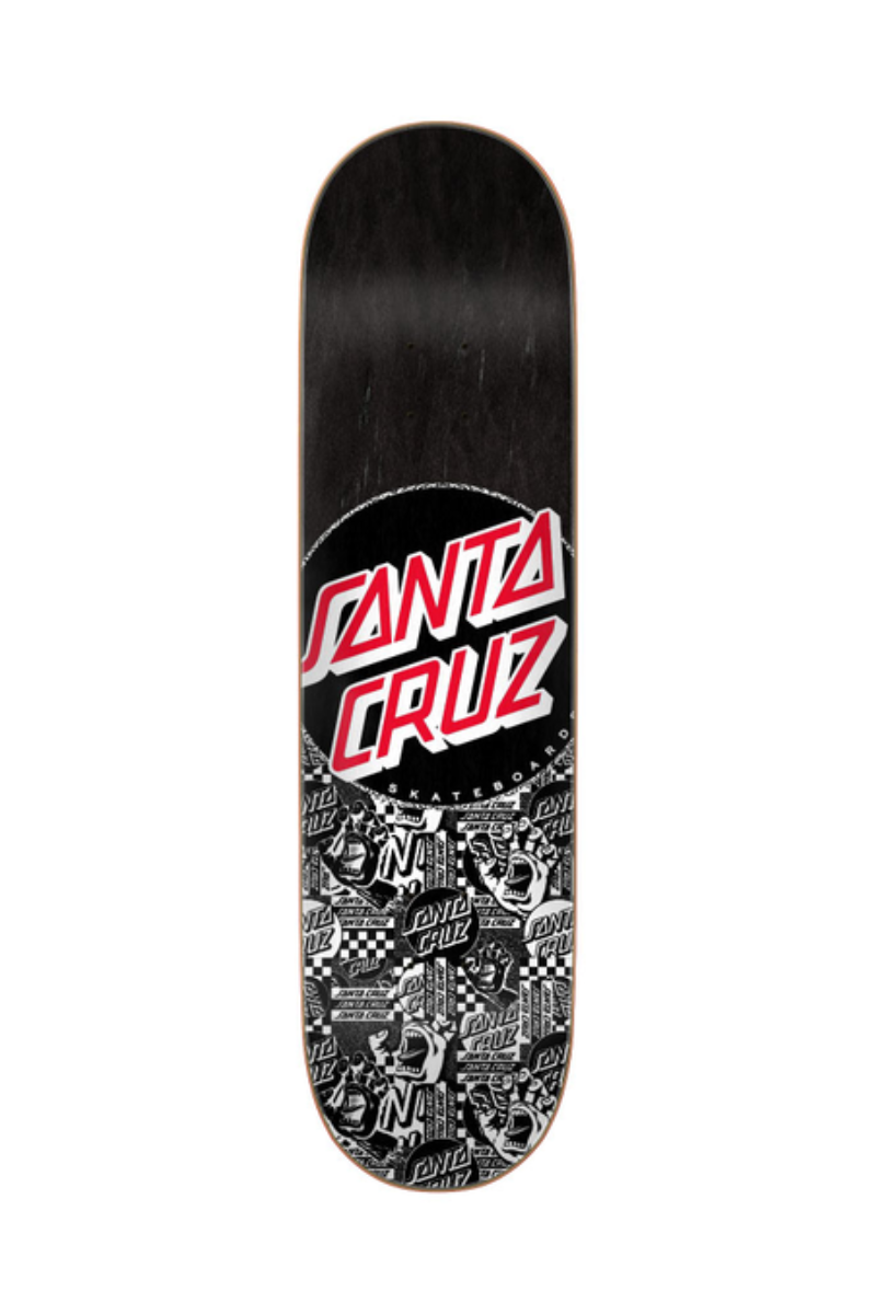 Plateau de skate Santa Cruz Flier Collage 8.125 pouces
