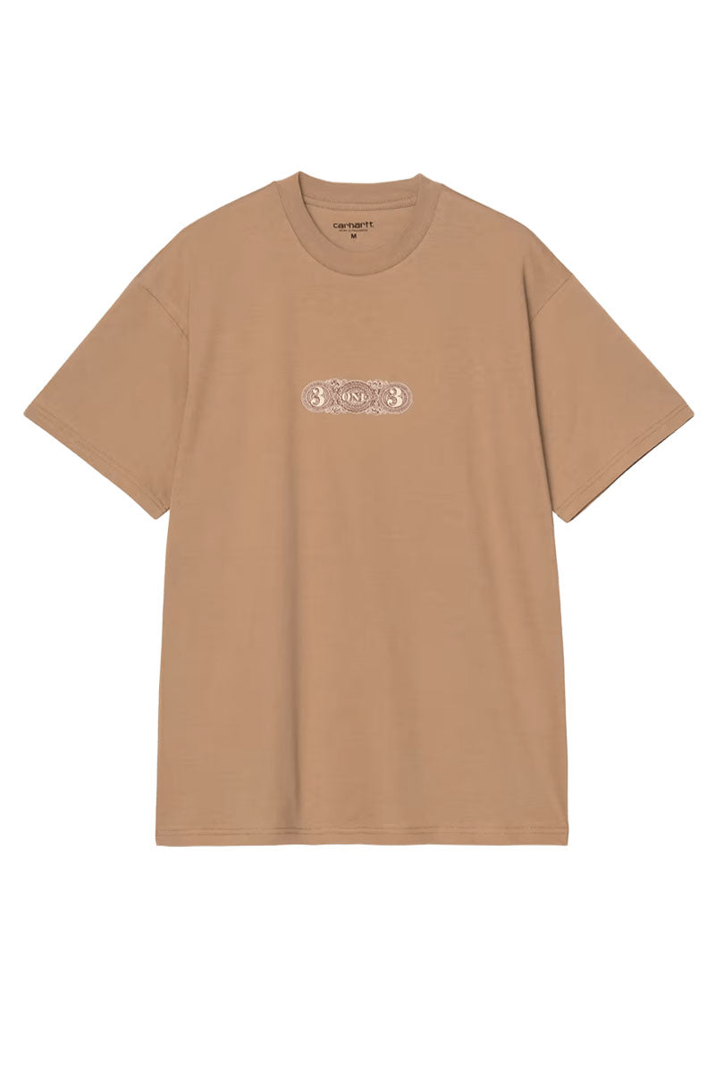 CARHARTT WIP 3 one 3 T-SHIRT Peanut