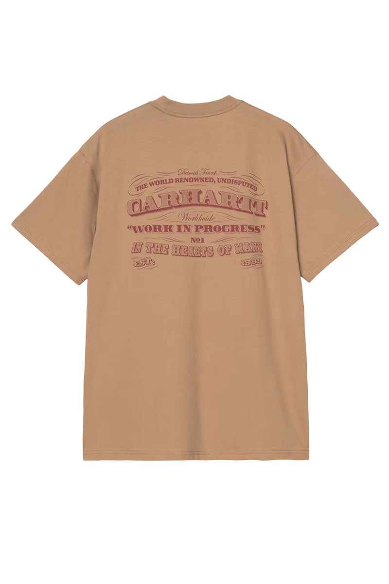 CARHARTT WIP 3 one 3 T-SHIRT Peanut