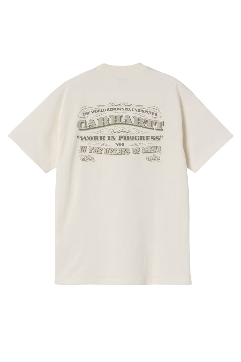 CARHARTT WIP 3 one 3 T-SHIRT White
