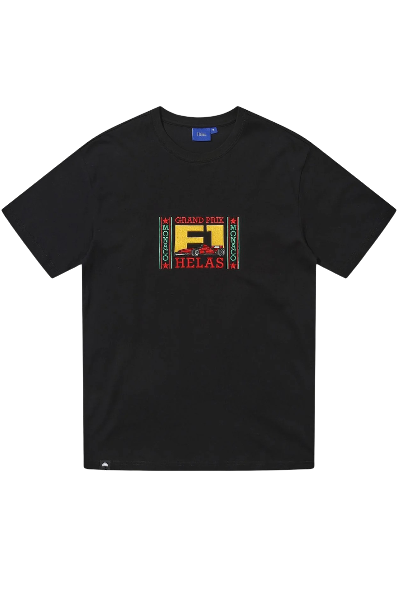 HELAS CAPS MONACO T-SHIRT Black