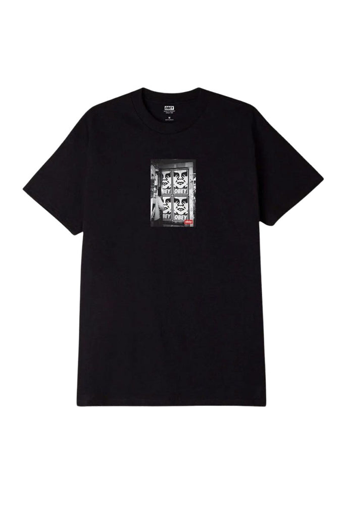 OBEY Icon Photo T-SHIRT Black