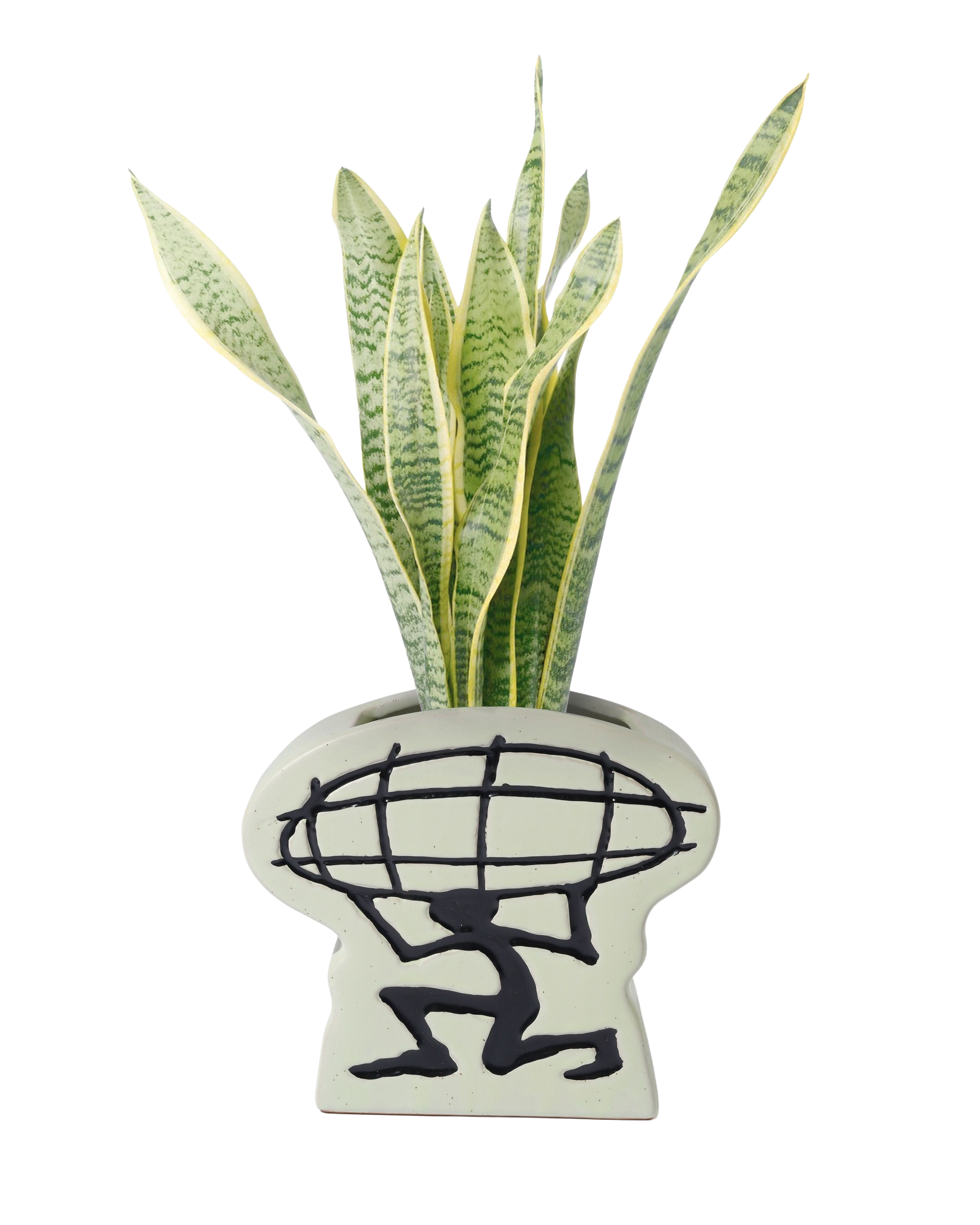BUTTER TERRAIN VASE Mint