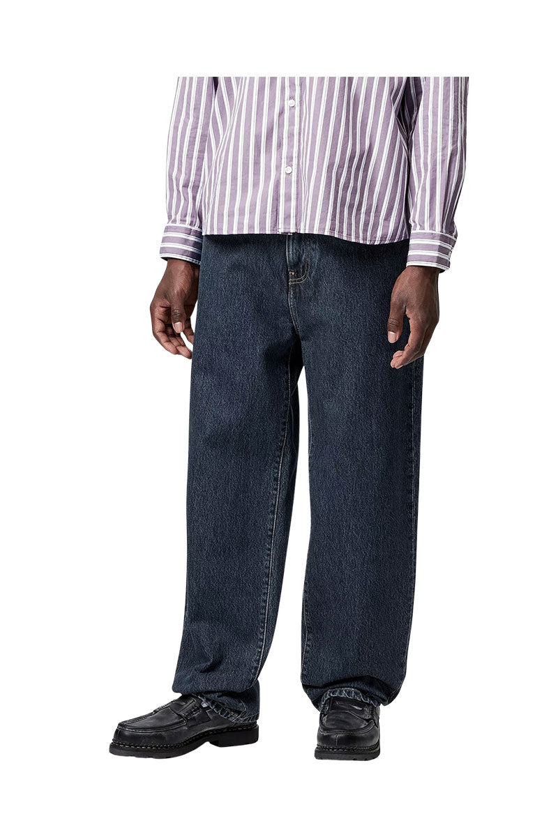 CARHARTT WIP AARON PANT Blue Rinsed