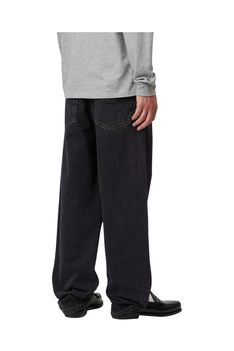 CARHARTT WIP AARON PANT Black Stone Wash