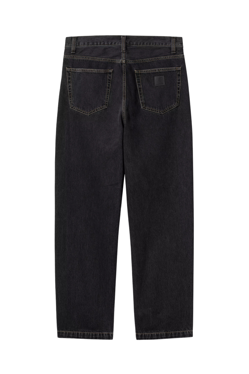 CARHARTT WIP AARON PANT Black Stone Wash