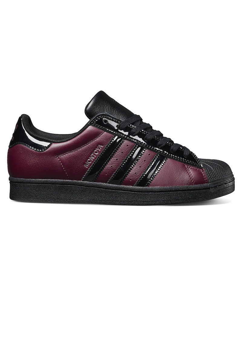 ADIDAS SKATEBOARDING SUPERSTAR x MARCOS Maroon / Black / Maroon