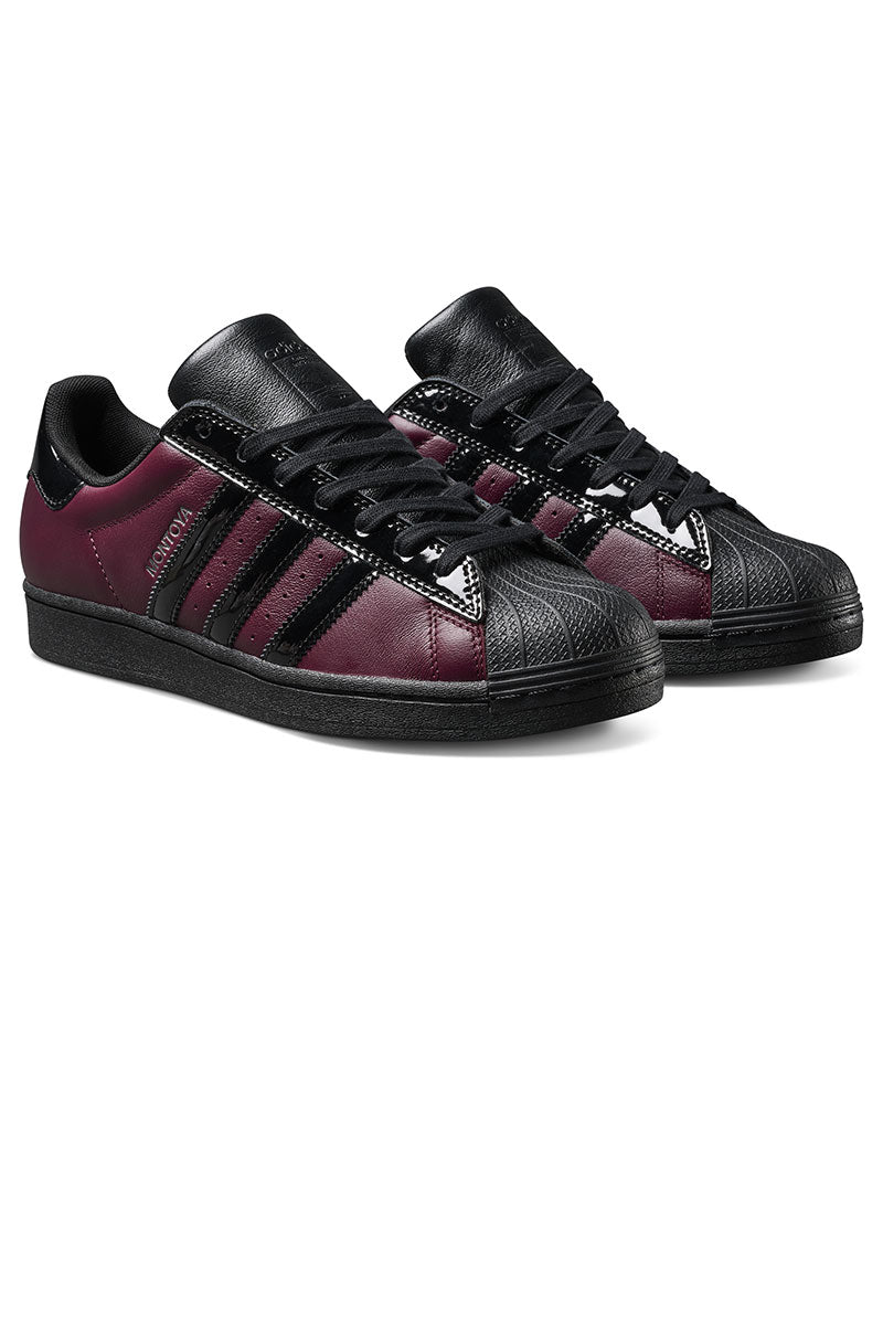 ADIDAS SKATEBOARDING SUPERSTAR x MARCOS Maroon / Black / Maroon
