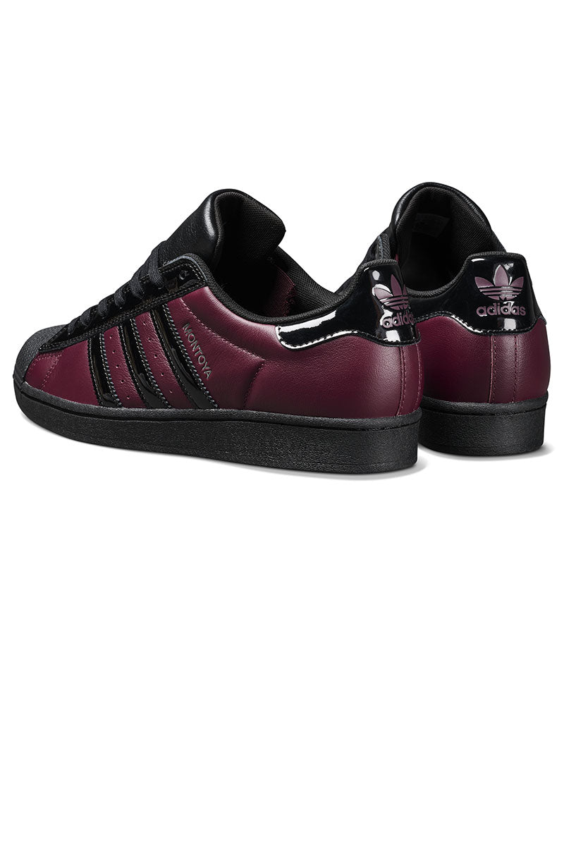 ADIDAS SKATEBOARDING SUPERSTAR x MARCOS Maroon / Black / Maroon