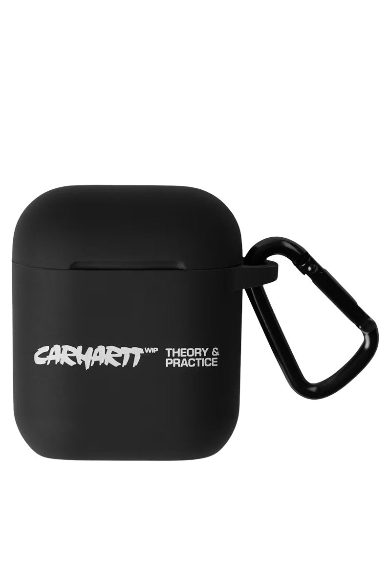 CARHARTT WIP THEORY & PRACTICE AIRPODS CASE Black / White