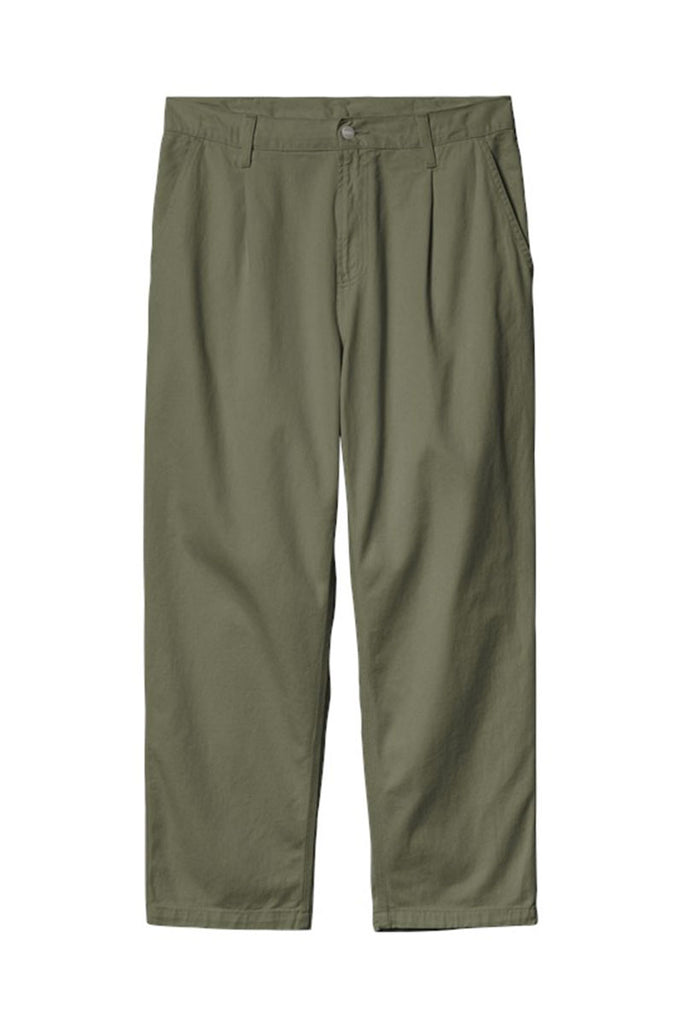 CARHARTT WIP ALBERT PANT Dollar Green Rinsed