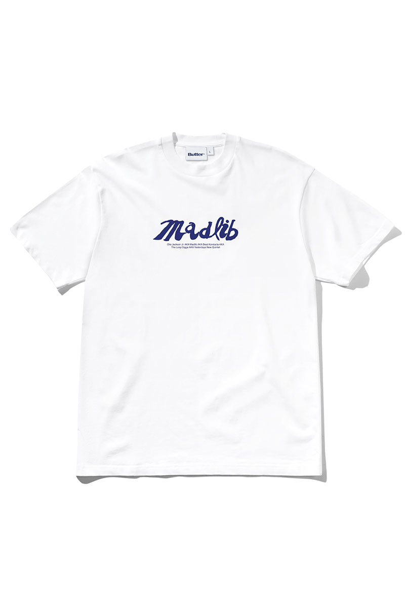 BUTTER x MADLIB ALIAS T-SHIRT White