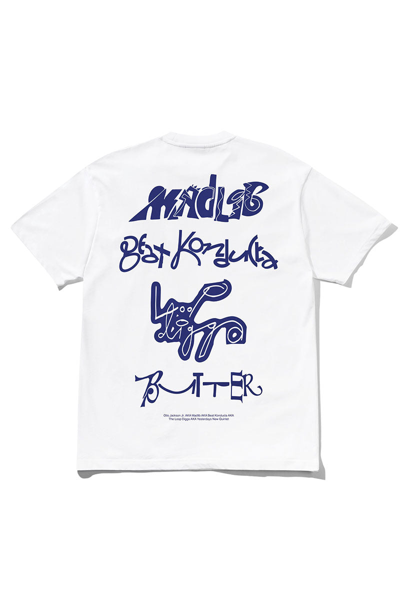 BUTTER x MADLIB ALIAS T-SHIRT White