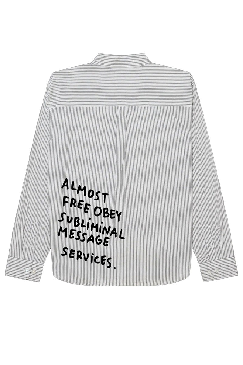 OBEY UNCONDITIONAL FREEDOM SHIRT Black Multi