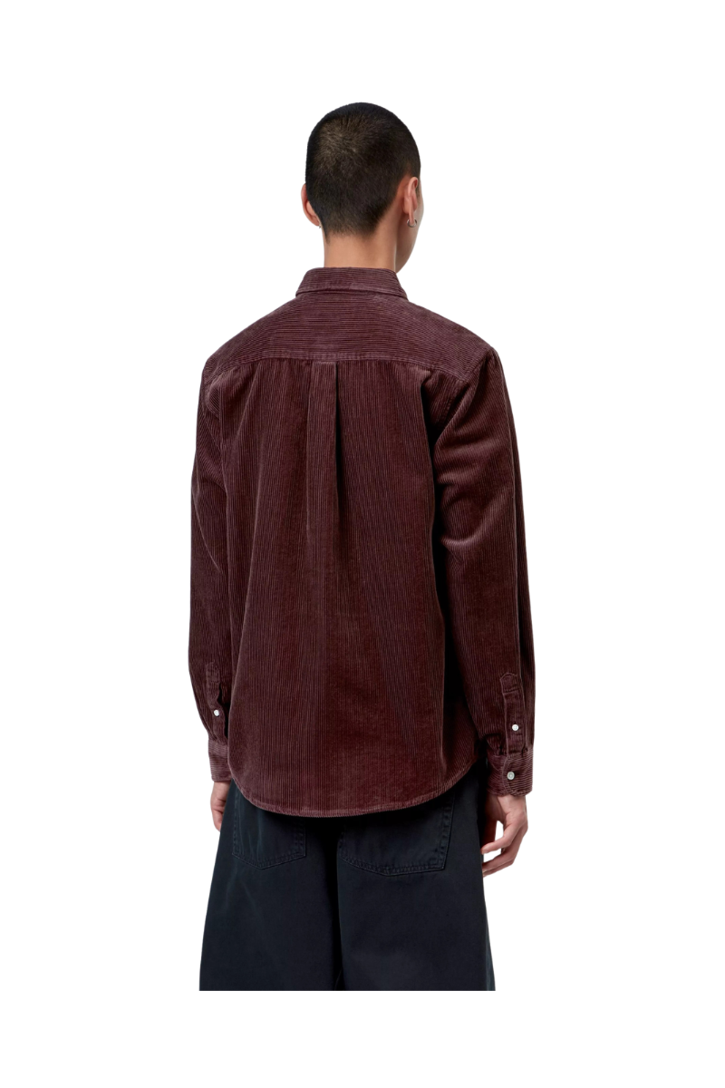 CARHARTT WIP MADISON CORD SHIRT Amarone