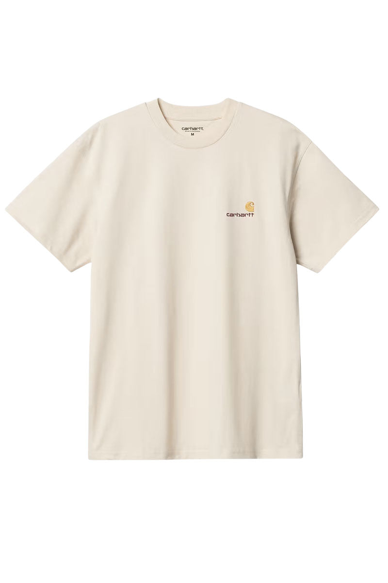CARHARTT WIP AMERICAN SCRIPT T-SHIRT Natural