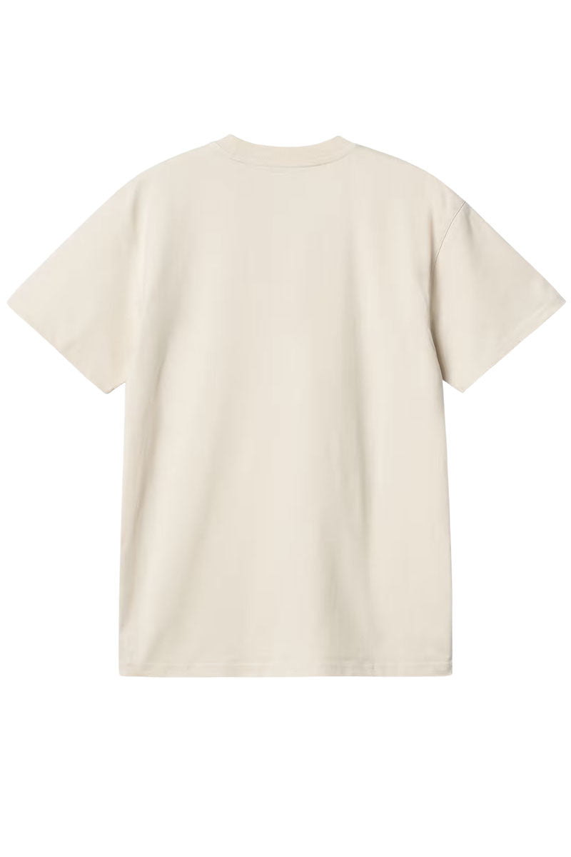 CARHARTT WIP AMERICAN SCRIPT T-SHIRT Natural