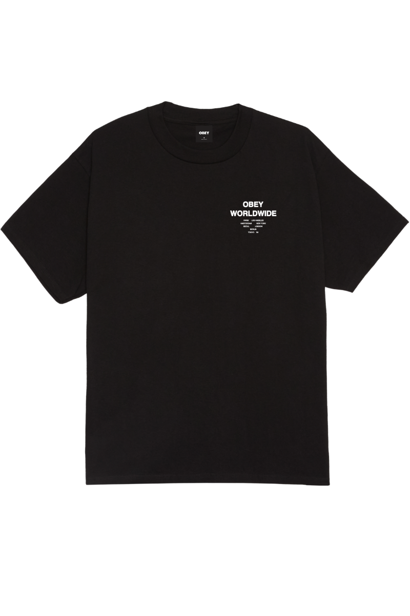 T-shirt Obey Angels Above noir – vue 2