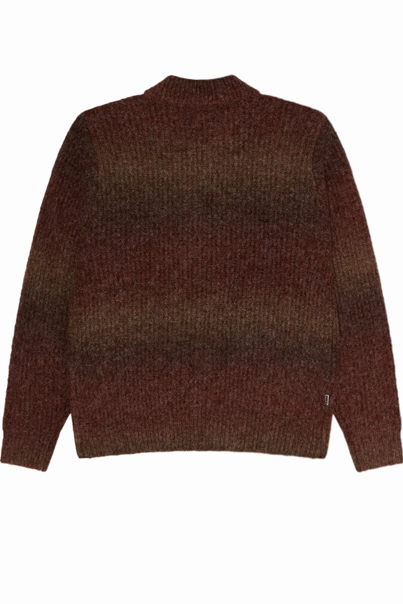 Obey Anton Gradient Cardigan Brown – view 2
