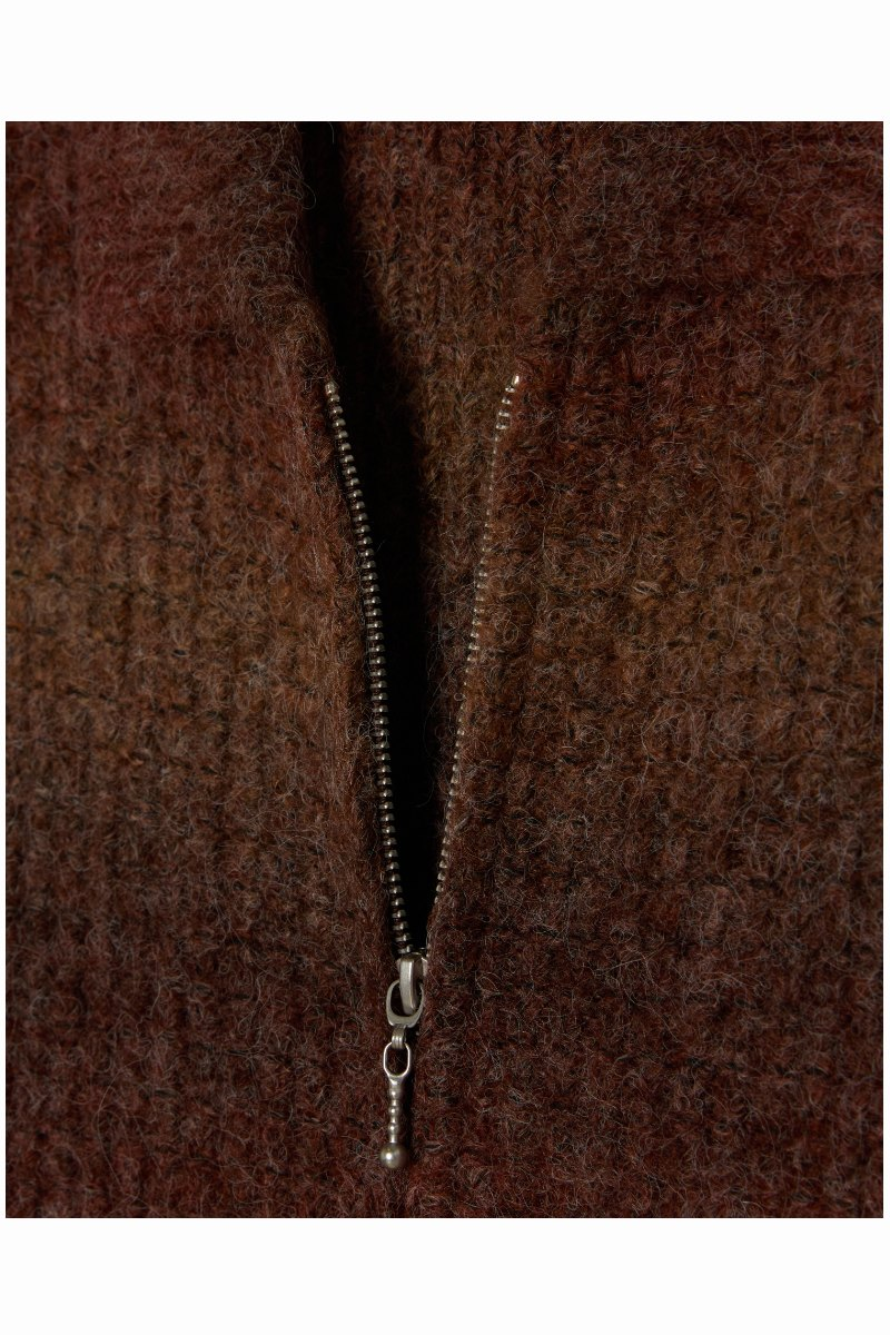 Obey Anton Gradient Cardigan Brown – view 3