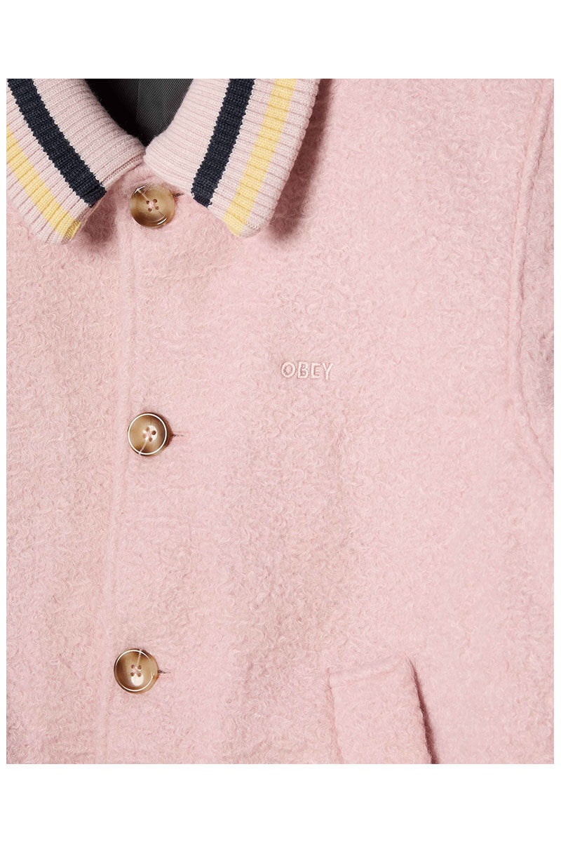 OBEY ARDEN BLOUSON JACKET Pale Lilac