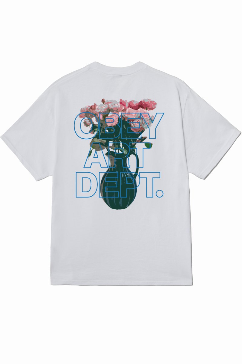 Obey Art Dept T-Shirt White