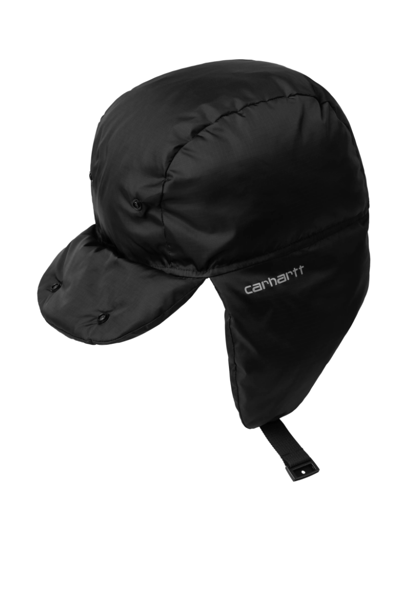 CARHARTT WIP ARDON EAR GUARD CAP Black / Shady Grey