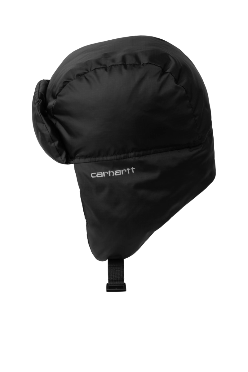 CARHARTT WIP ARDON EAR GUARD CAP Black / Shady Grey