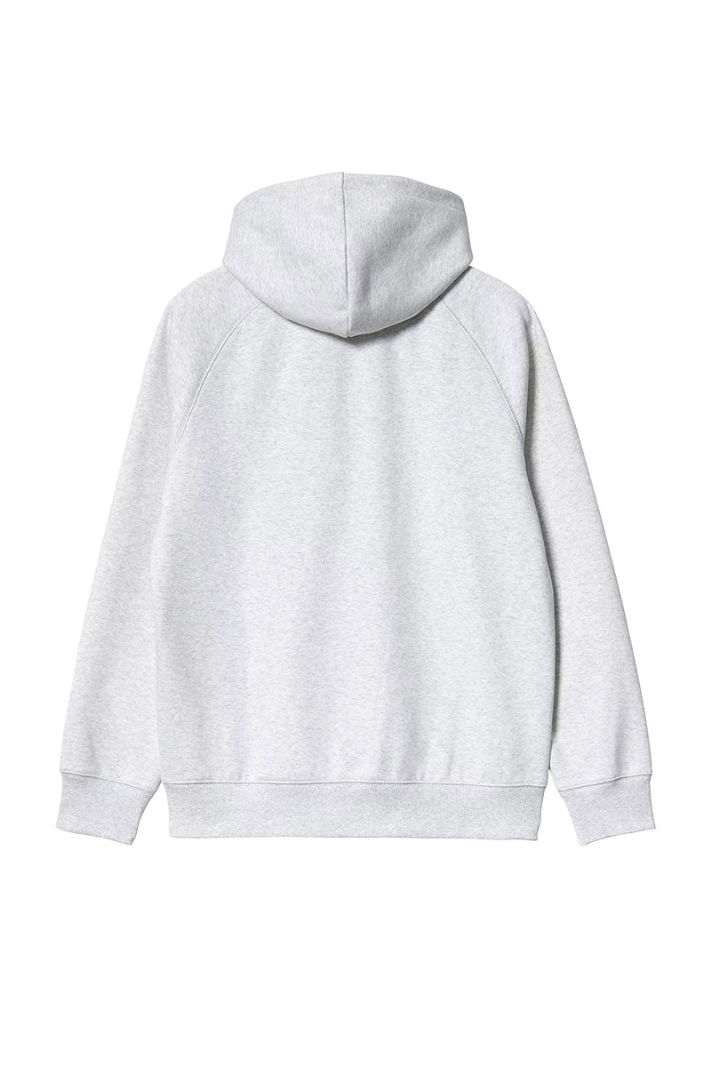 CARHARTT WIP HOODED CHASE JACKET Ash Heather / Gold